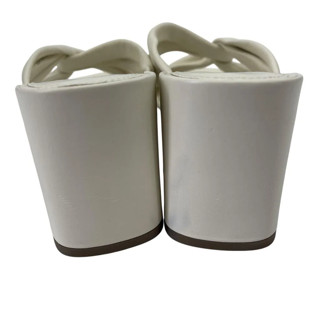 Everlane The Day Twist Heel in White Size 9.5 Summer - Image 9