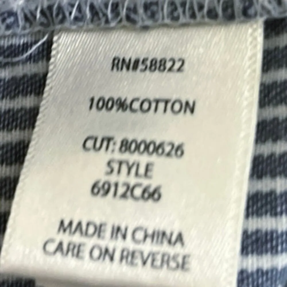 Max Studio Women Blue Striped Collared Half Sleeve Button Up Mini Shirt Dress XS - Image 4