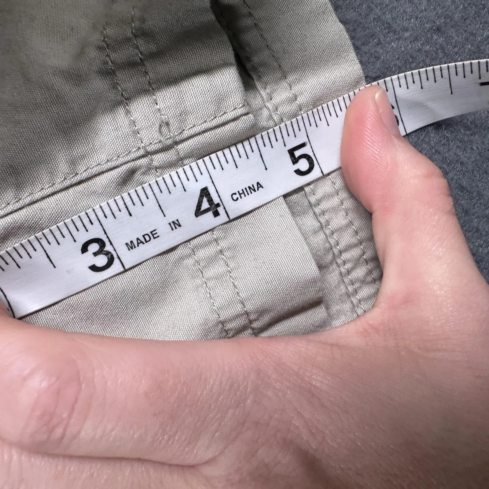 Patagonia Shorts Womens 2 Beige Organic Cotton Utility Drawstring Hiking Casual - Image 10