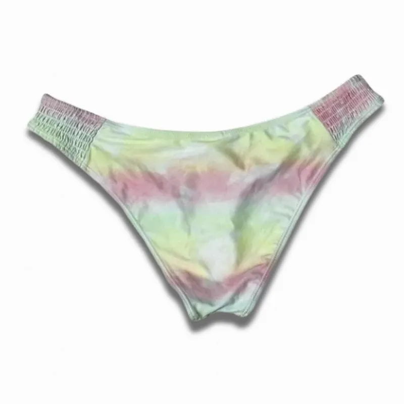 Topshop Bikini Swim Bottom Cheeky Cut Tie-Dye Design Multicolor Women's 8 NWOT - Image 4