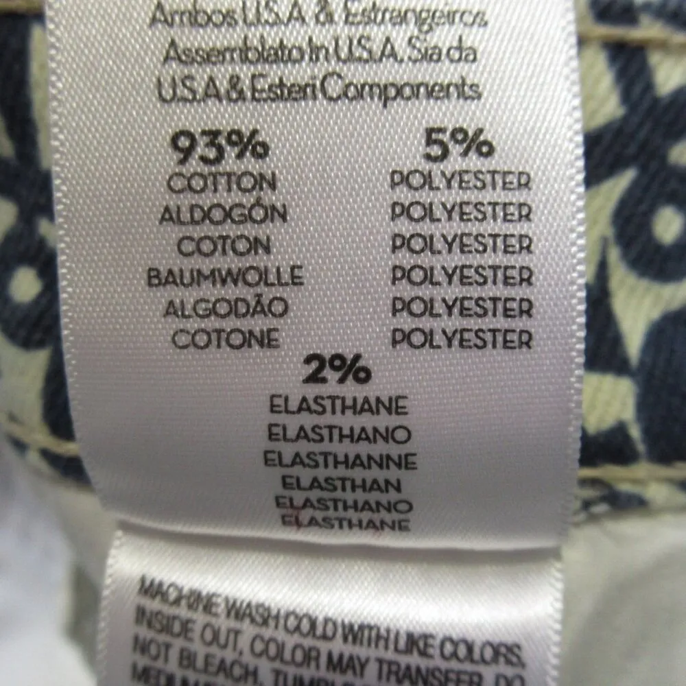 NWT Mother The Pixie Sailor Ankle in Found At Sea Anchor Print Jeans 27 - Image 6