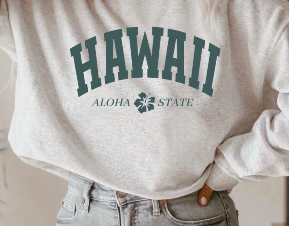 Crewneck Hoodie Green - Image 2