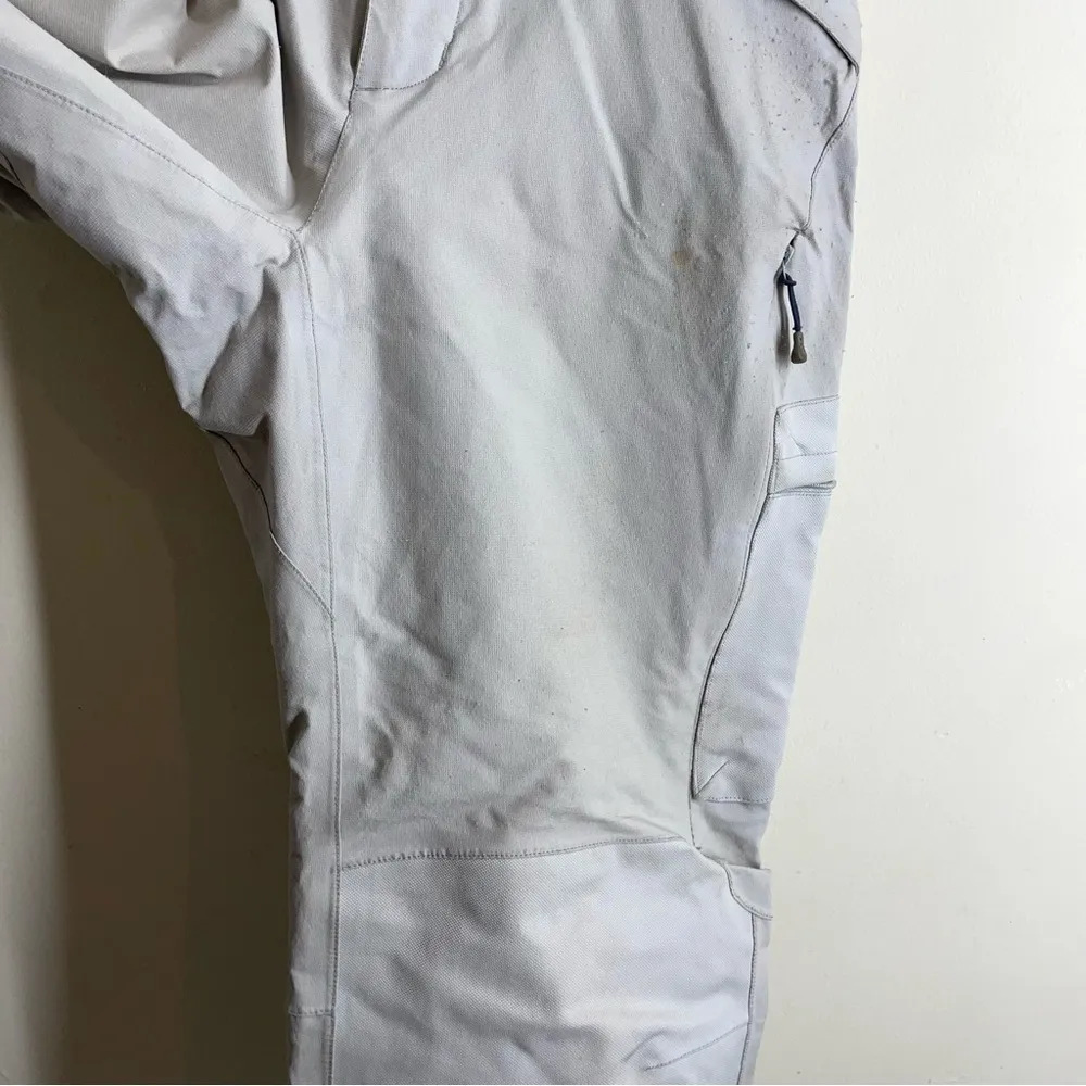 Patagonia Vintage Powderkeg Shell Ski Pants Waterproof White size 8 women’s - Image 5