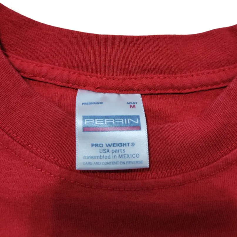 Vintage Perrin Shirt Size Medium Y2K Chicago The Windy City Illinois Graphic Tee Unisex T-shirt - Image 5