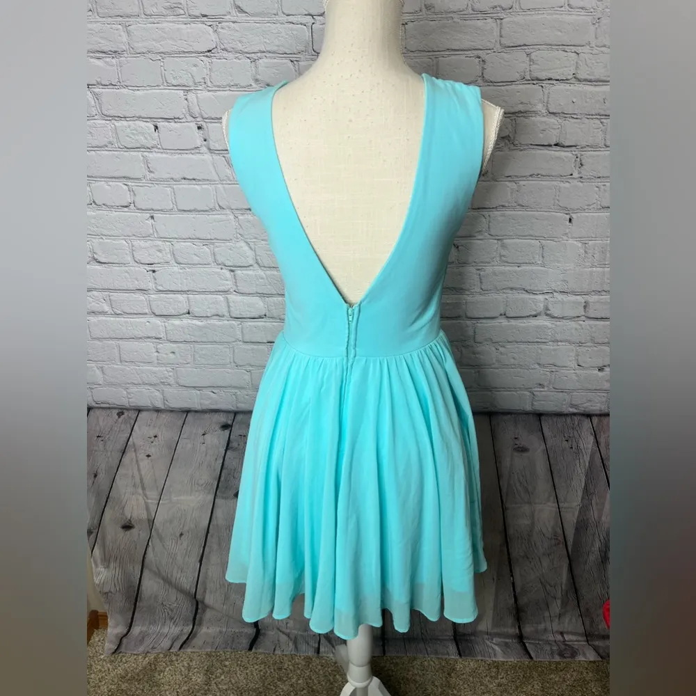 City studio teal party dress size 5 Blue - Image 9