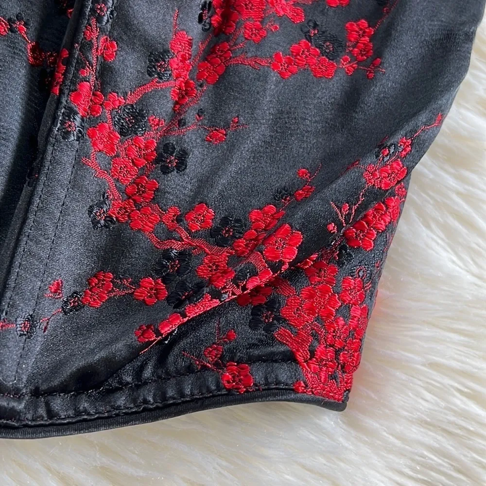 90s Victoria’s Secret Cherry Blossom Corset - Image 6