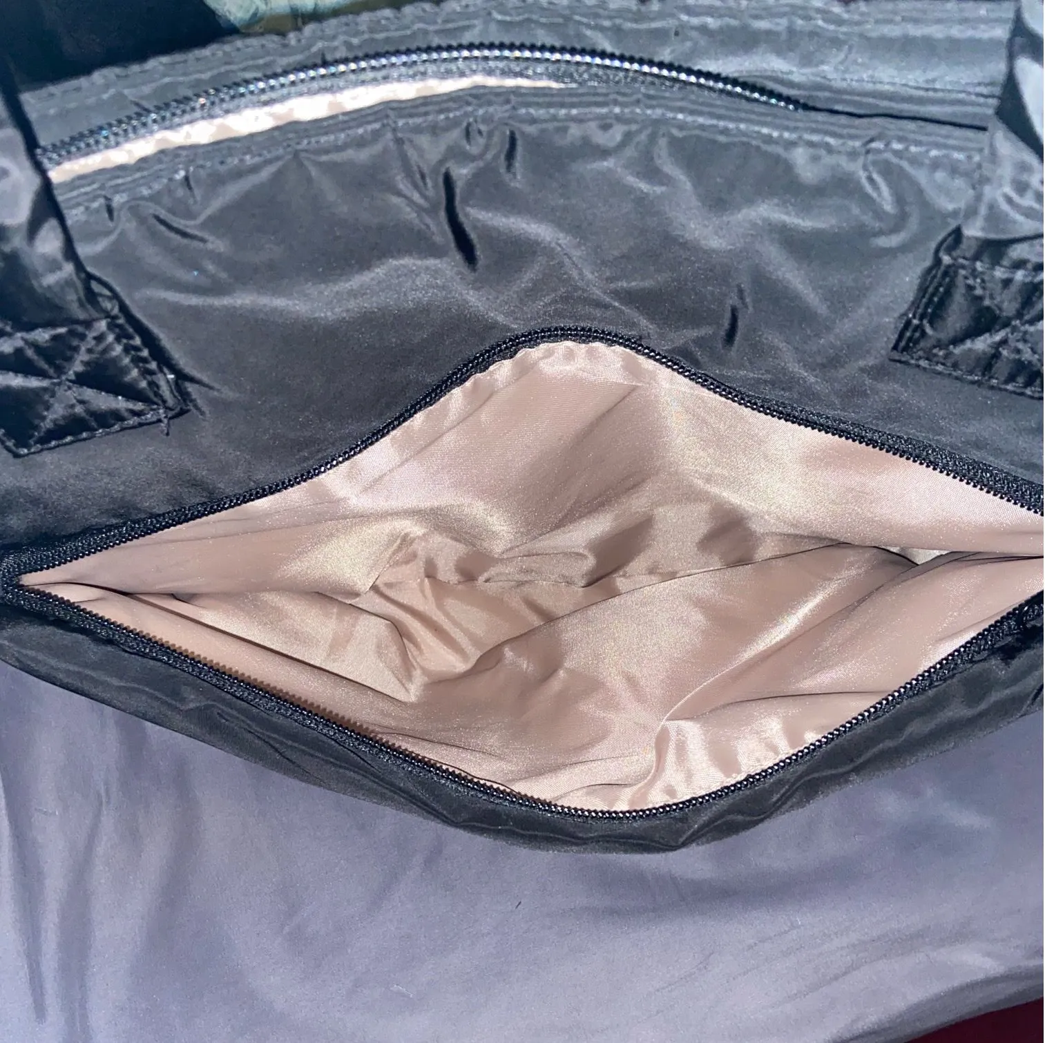 Bagsmart puffer tote Black - Image 7