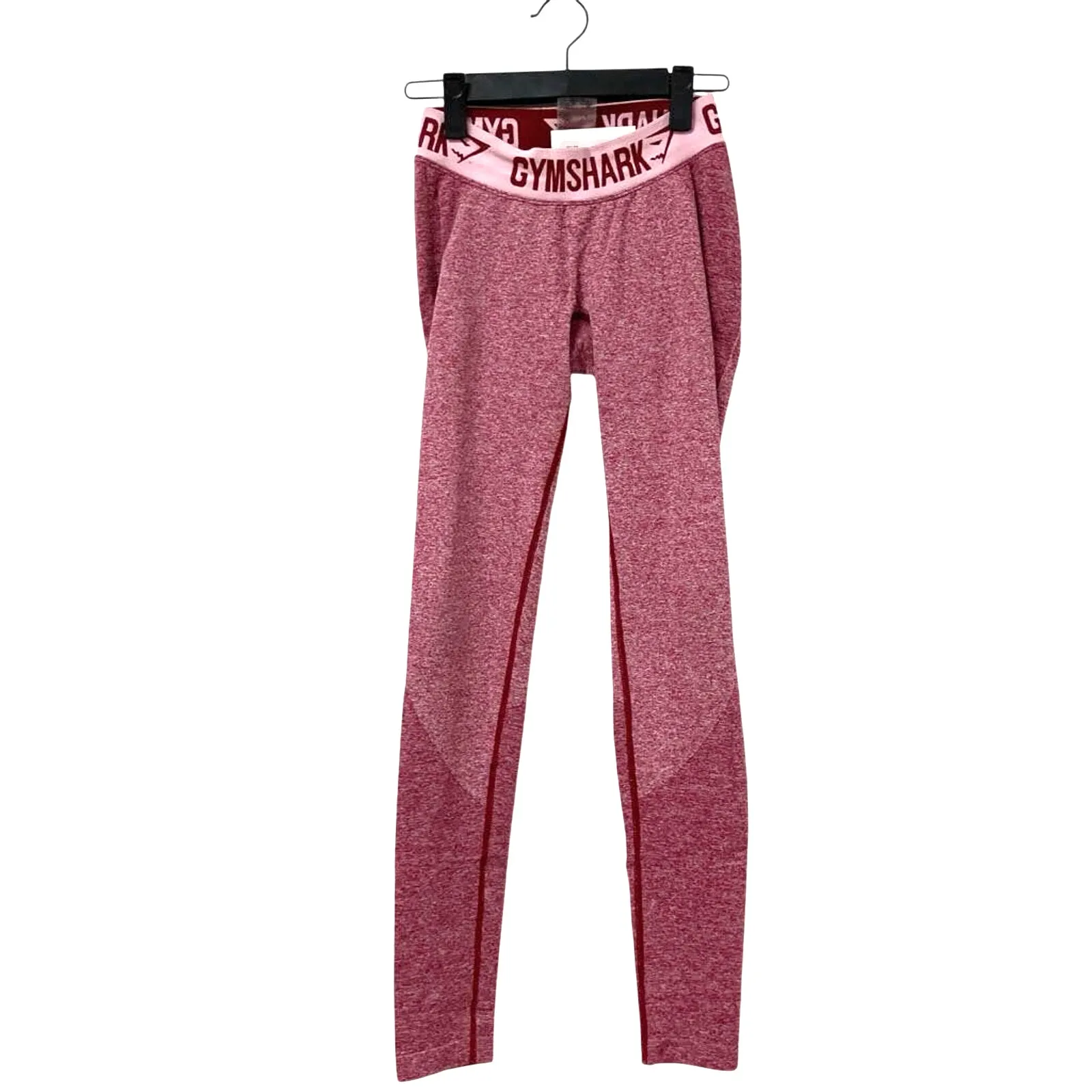 Gymshark Flex Leggings in Beet Marl/Chalk Pink - Image 3