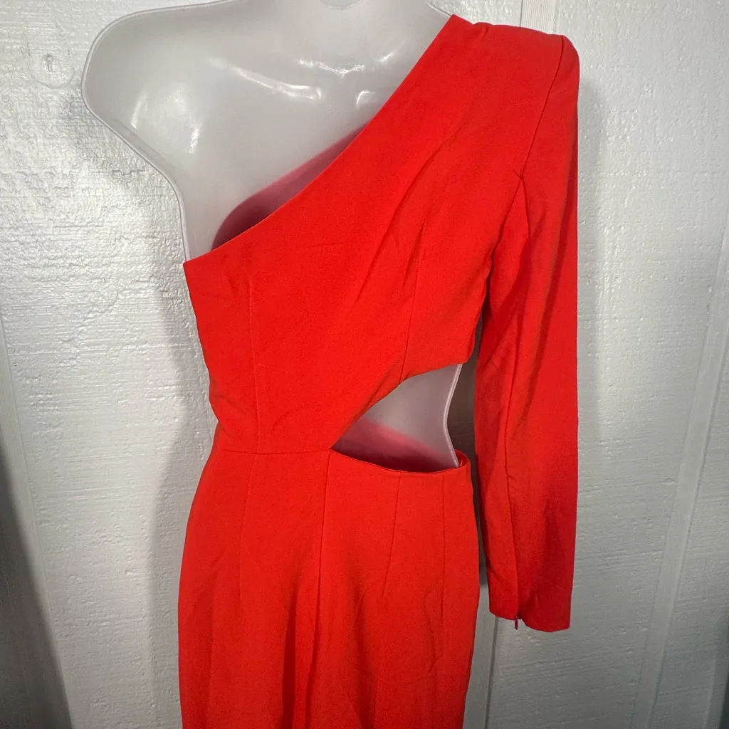 Sergio Hudson x Target Red One Shoulder Cut - Image 10