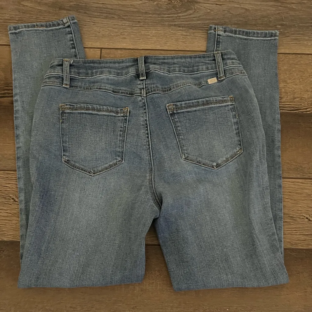 1822 Denim  Light Blue Distressed Jeans - Image 6