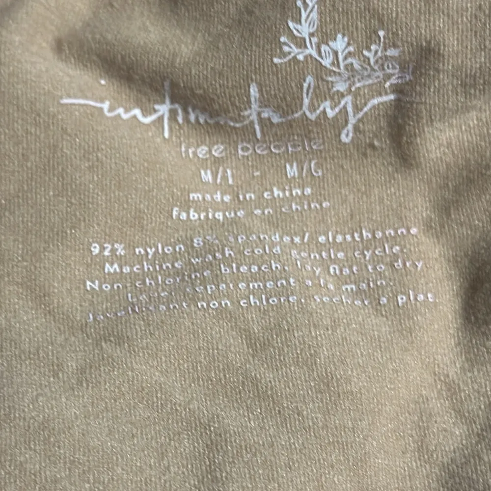 Free People Intimately Scoop Neck Top Tan - Image 5