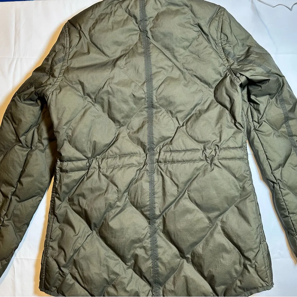 THE NORTH FACE Olive Quilted Down Jacket - Image 10