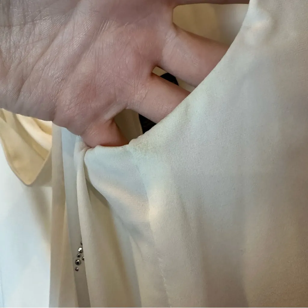 City Triangles Black/White/Silver Rhinestone Homecoming Dance Dress One Shoulder - Image 7