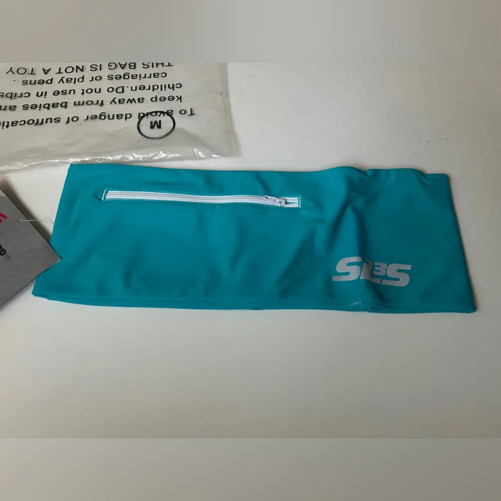 SLS3 HipZipp Running Belt Waist Bag Waist Pack Blue - Image 3