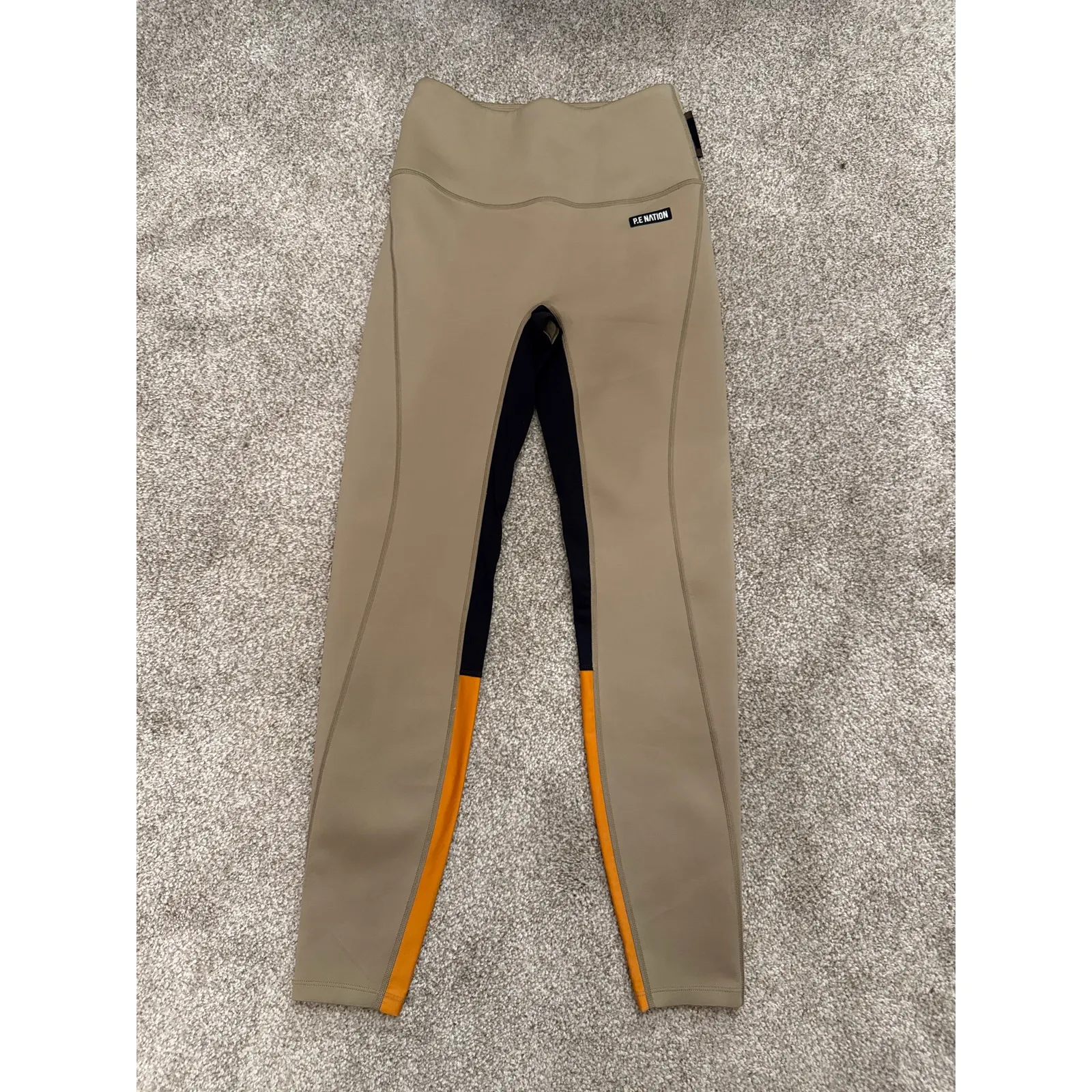 Peloton High Rise P.E. Nation Matte Finish Coastline Legging in Kelp, S - Image 2