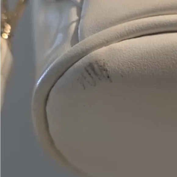 Bebe Cream Backpack with Gold Accents - Image 11