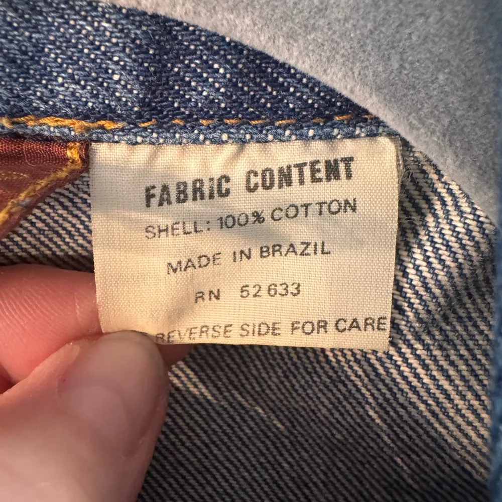 Vintage Sergio Valente Pleated Denim Jacket - Image 4