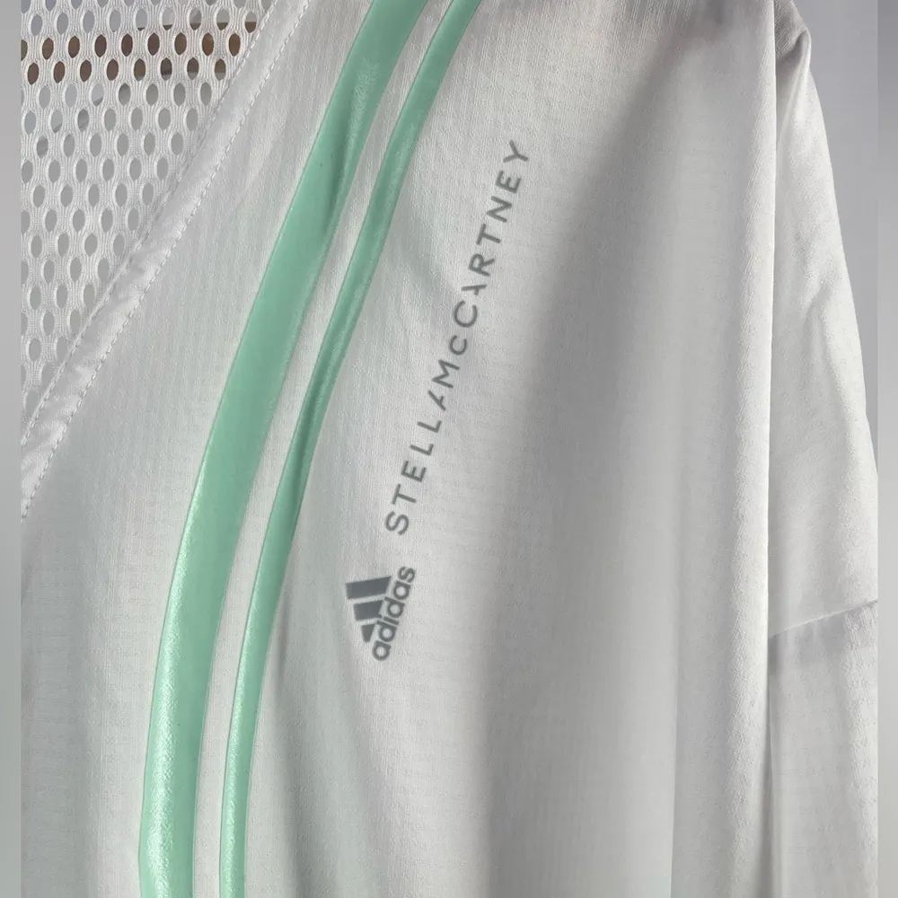 NWT adidas by‎ Stella McCartney Full Zip Jacket in White Size Medium - Image 8