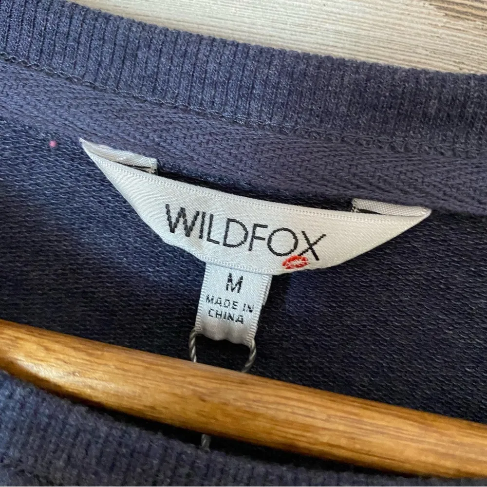 NWT Wildfox Social Pullover Sweatshirt Medium - Image 3