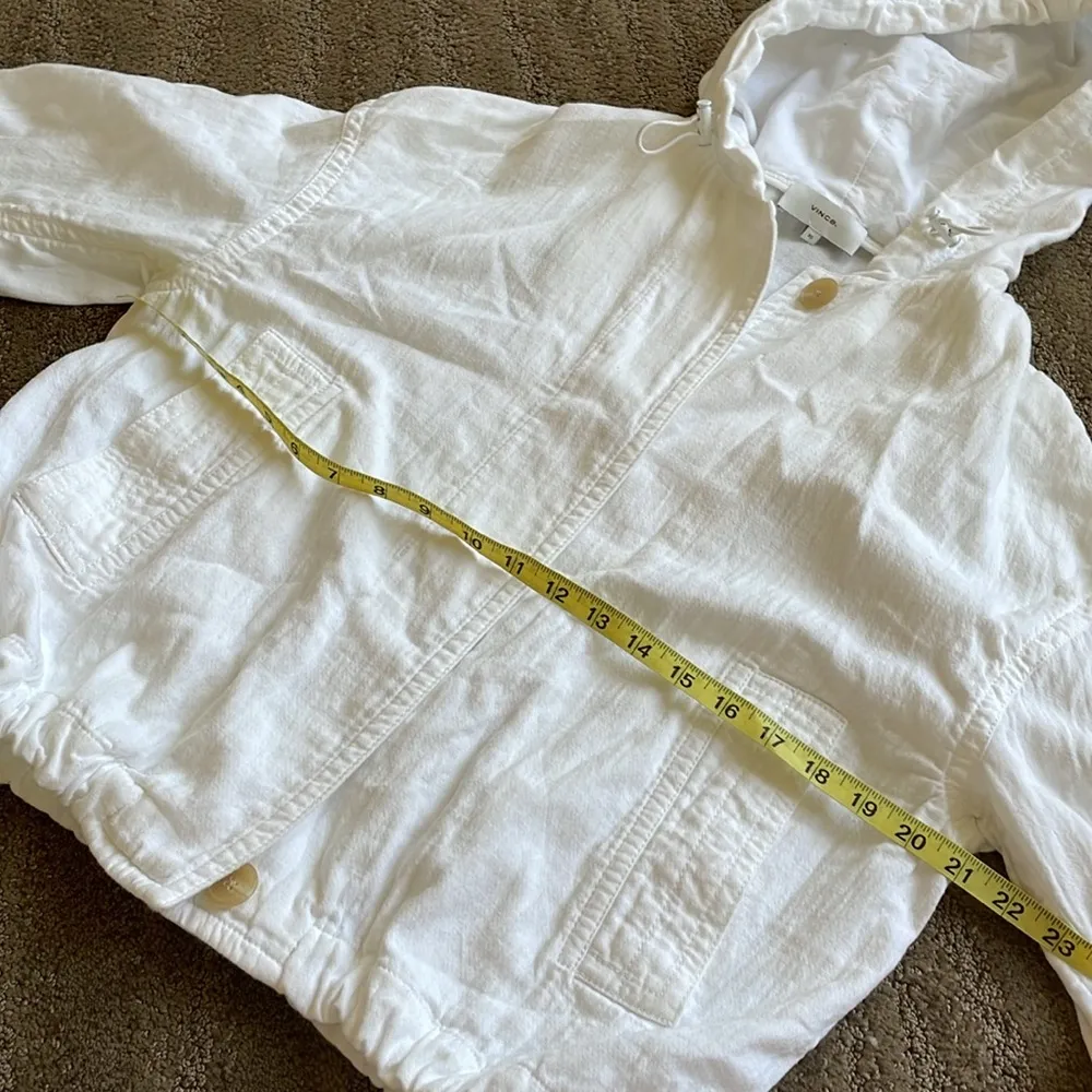 Vince Japanese fabric 100% cotton cardigan jacket - Image 10