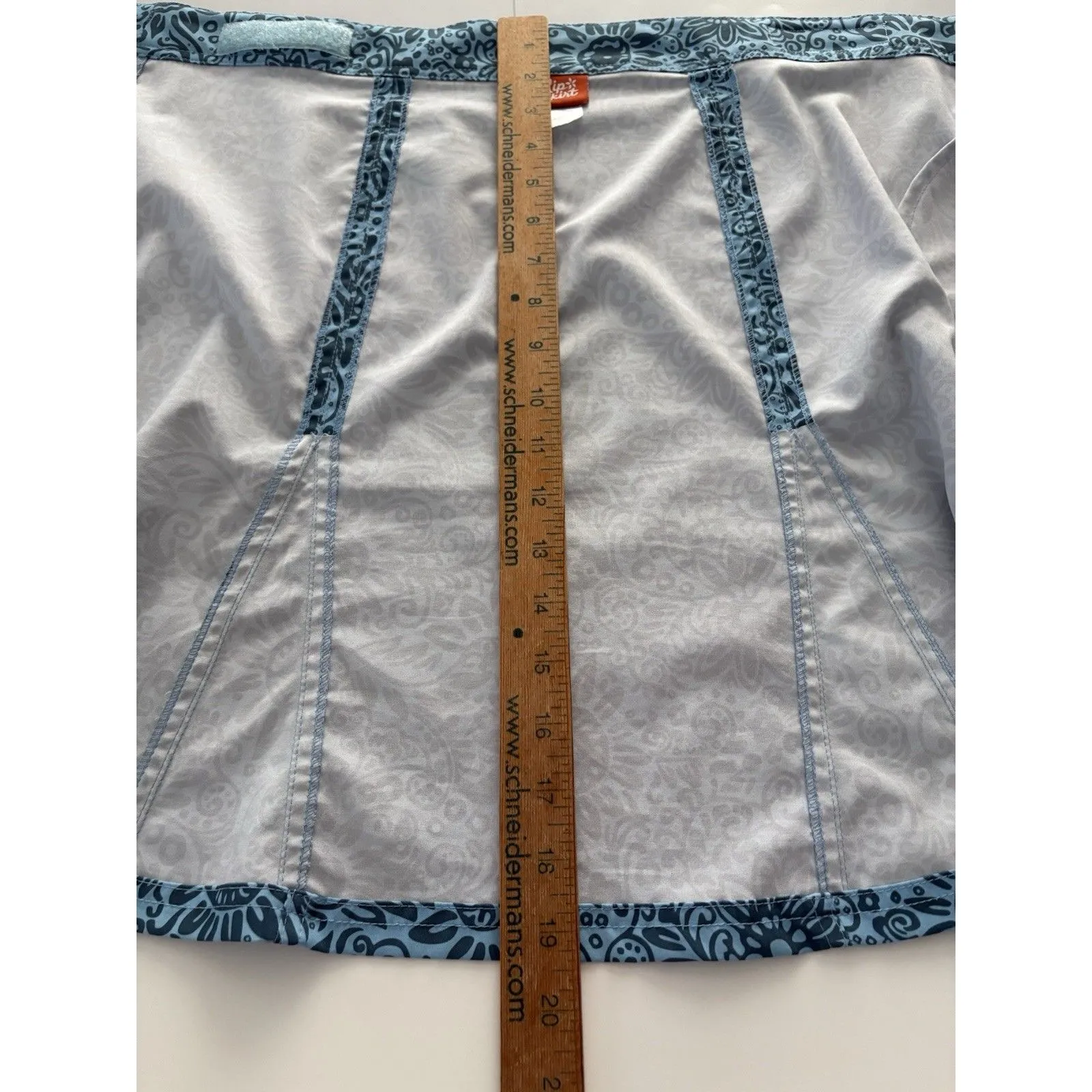 Ripskirt Hawaii Wrap Skirt Women’s Size Large L Tuscan Blues Resortwear Beach Blue - Image 6