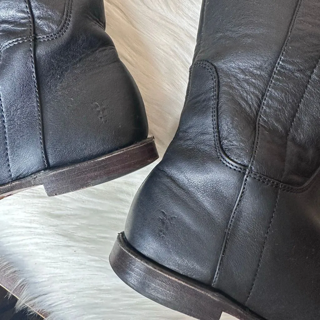 Frye Paige Tall Riding Boots Size 6 - Image 10