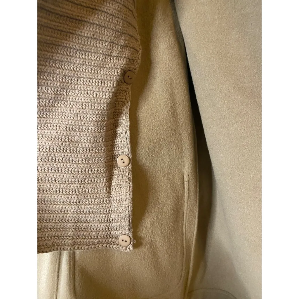 New Splendid‎ Annika Coat knit removeable collar Sz XS - Image 12