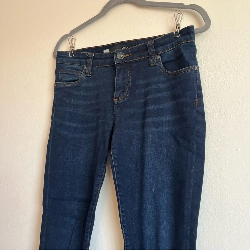 Kut from the Kloth Connie Raw Hem Ankle With Zipper Skinny Jeans Size 4 - Image 2