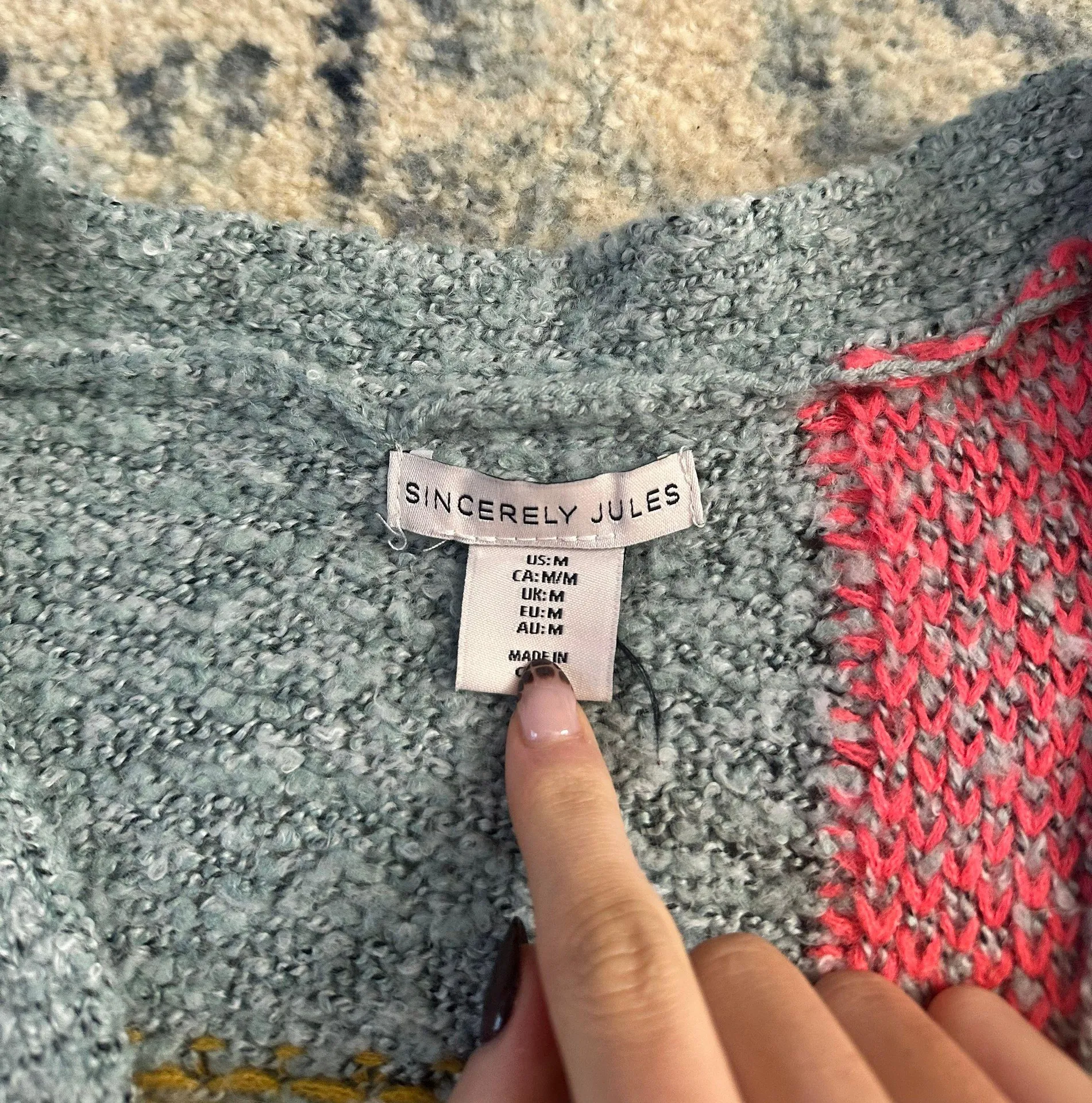 Sincerely Jules cardigan sweater - Image 2