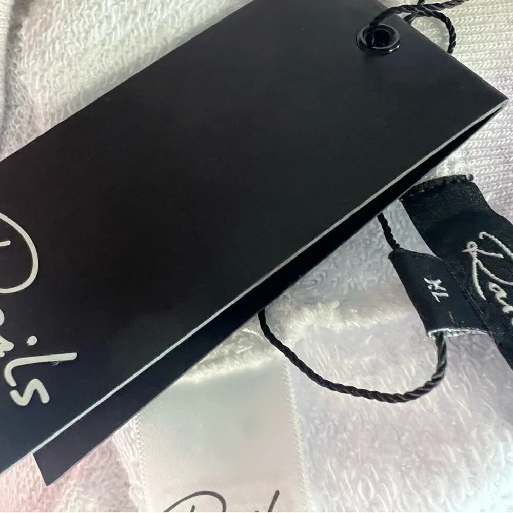 Rails Robin White Lavender Tie Dye Drawstring Casual Shorts Size XL NWT - Image 7