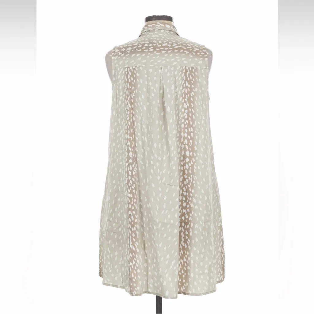 Tuckernuck Beige and White Patterned Dress - Image 2