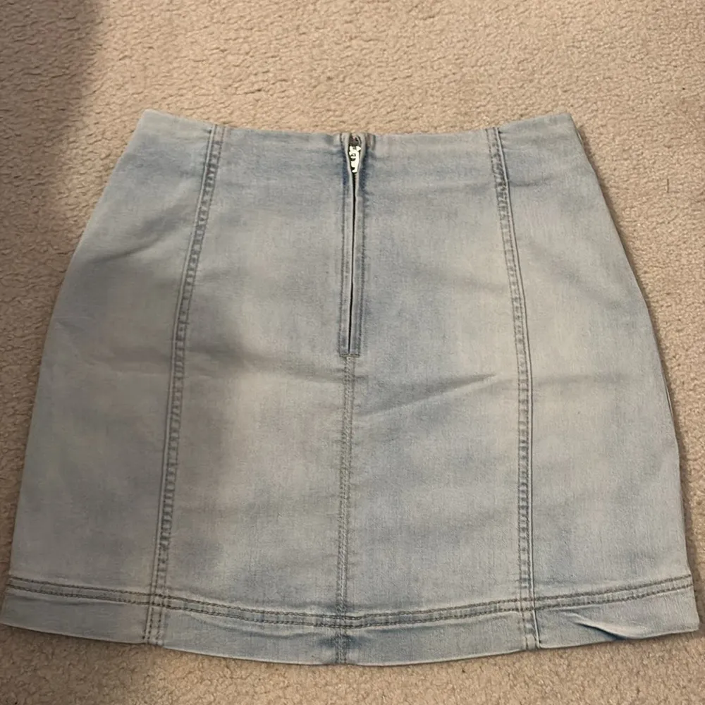 Denim mini skirt Blue Size 4 - Image 3