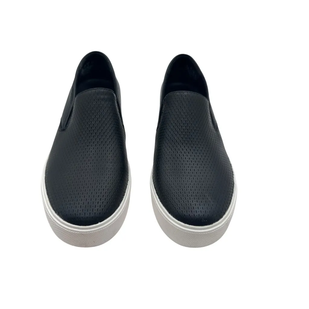 Naturalizer Size 8.5 Black Slip-On Fashion Sneakers  White Soles Casual Wear - Image 4