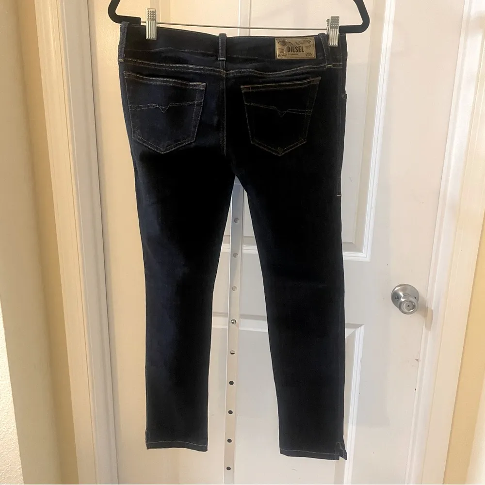 Diesel Rare Grupee Super Slim Skinny Low Waist (2012) - Gold Label - Women 27/30 - Image 8