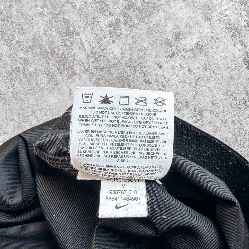 Nike Pro Black Dri-Fit Leggings Size Medium - Image 8