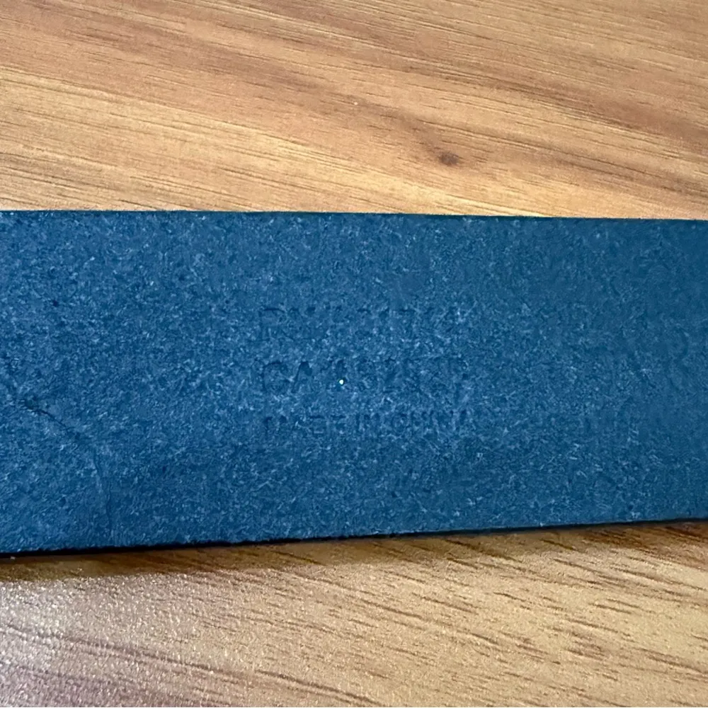 A/X ARMANI EXCHANGE Black Genuine Leather AX Logo Buckle Belt Size S Waist 29-33 - Image 10