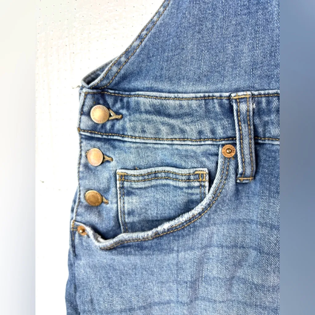 Universal Thread 14 32 Blue Denim Overalls - Image 4