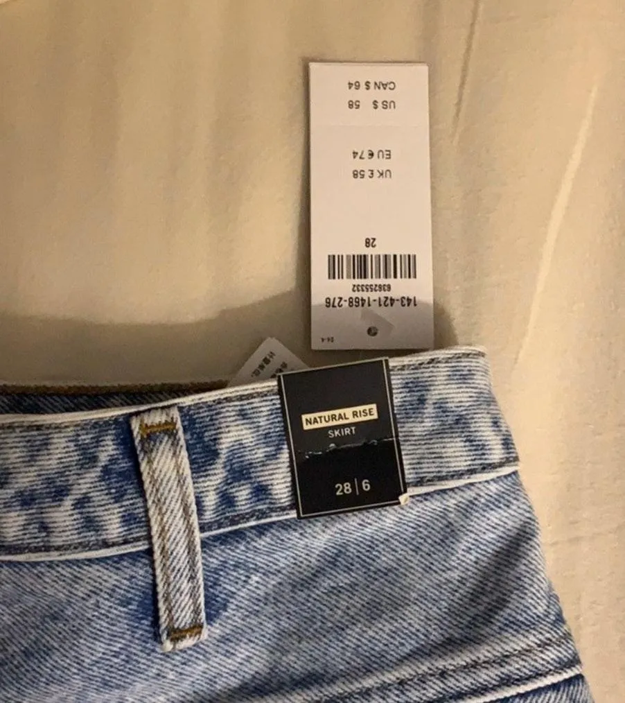 Abercrombie & Fitch Denim Skirt - Image 5