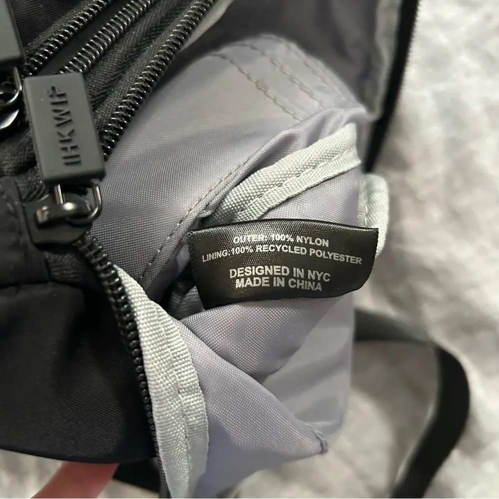 IHKWIP PPE Nylon Crossbody Carrier Bag Black Travel - Image 6