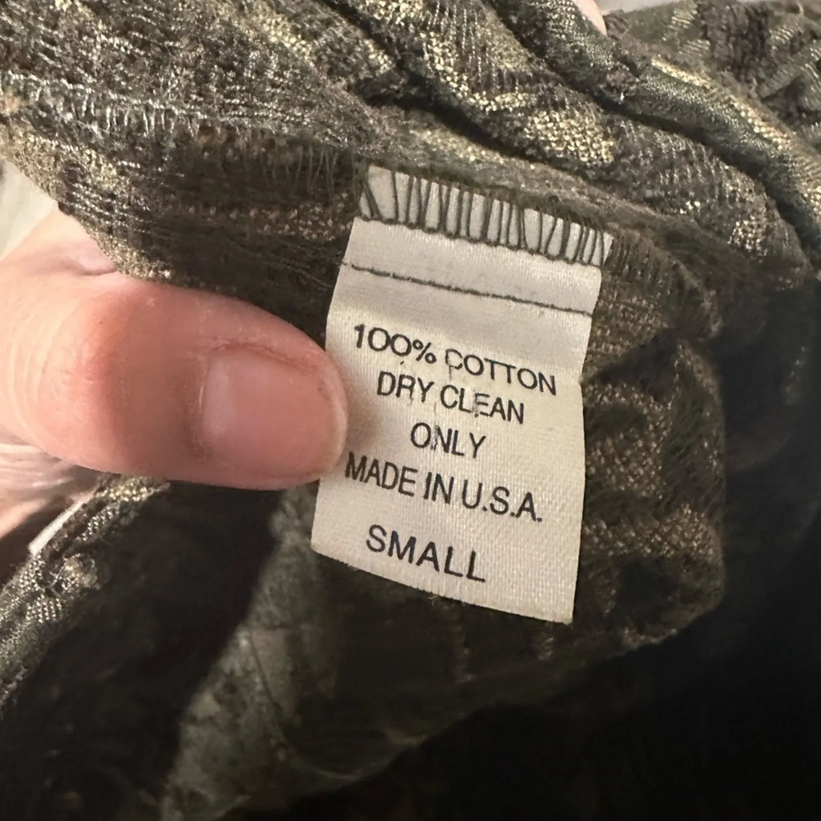 Beluva San Francisco Green Textured Cropped Jacket – Size S - Image 7