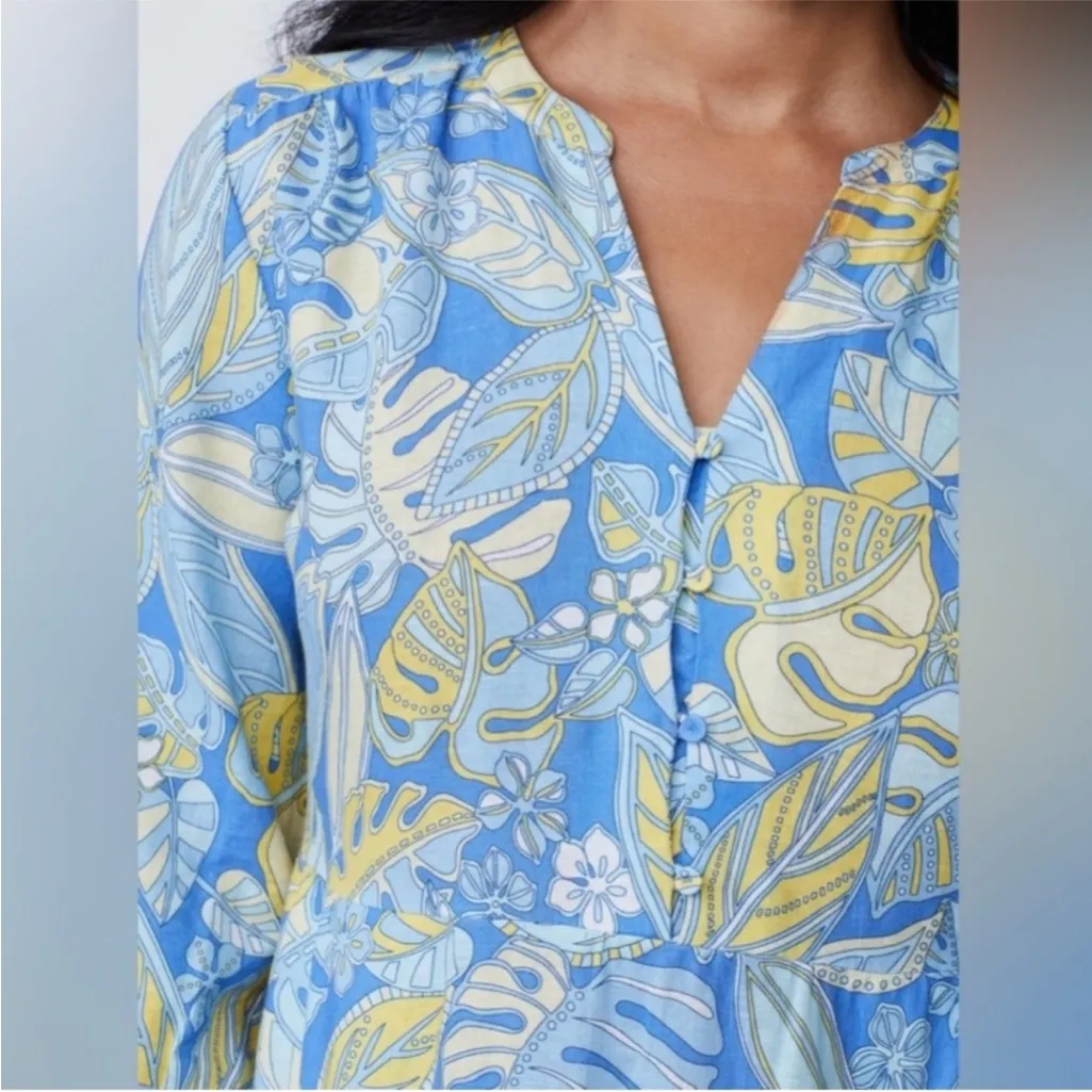 J. McLaughlin Cunningham Dress in Beach Bouquet - Image 3