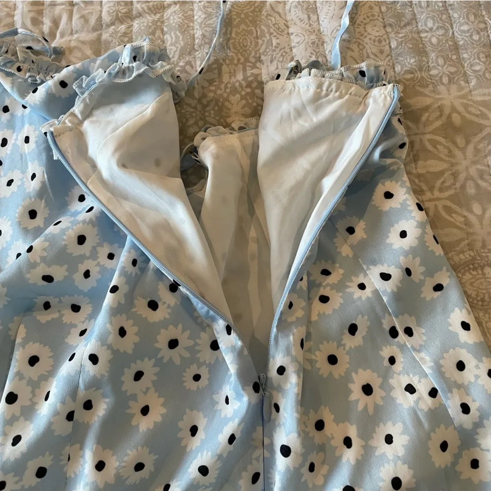 Princess Polly Ella Spaghetti Strap Mini Dress in Blue Floral 10 NWT - Image 11