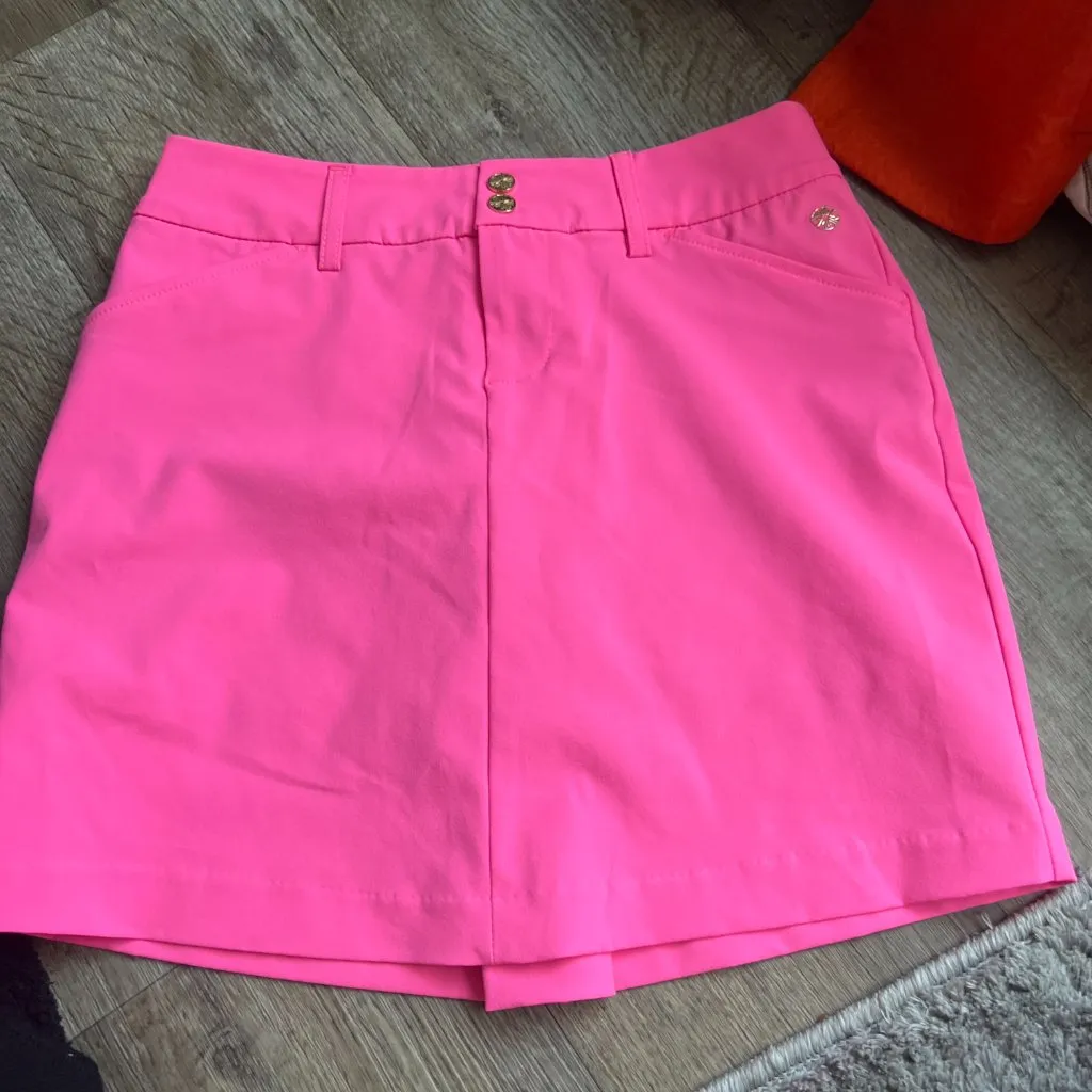 Lilly Pulitzer pink luxletic skort size 4 - Image 2