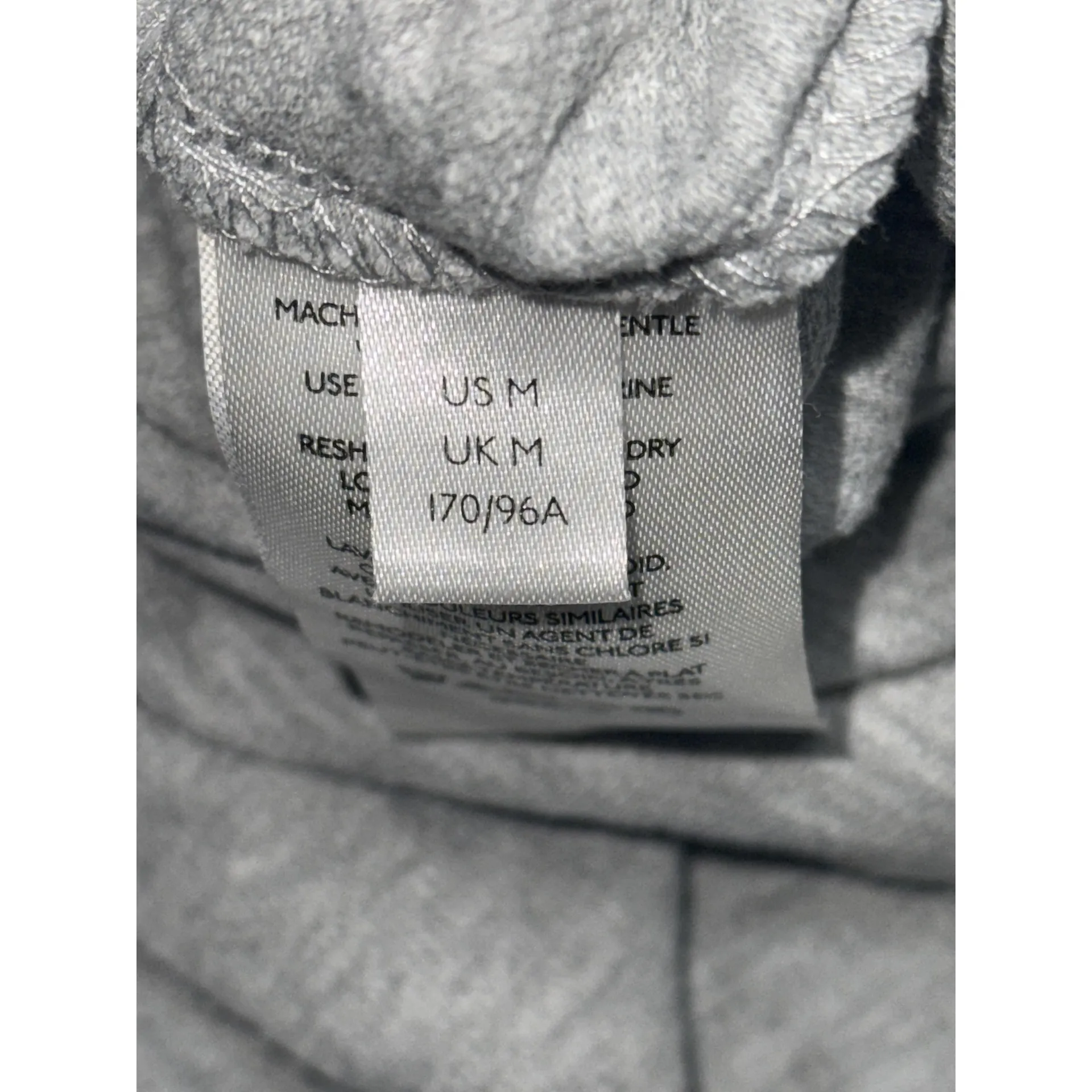 Saturday Sunday by Anthropologie Gray Blue Knit Cotton Wide Leg Jumpsuit Size M - Image 7