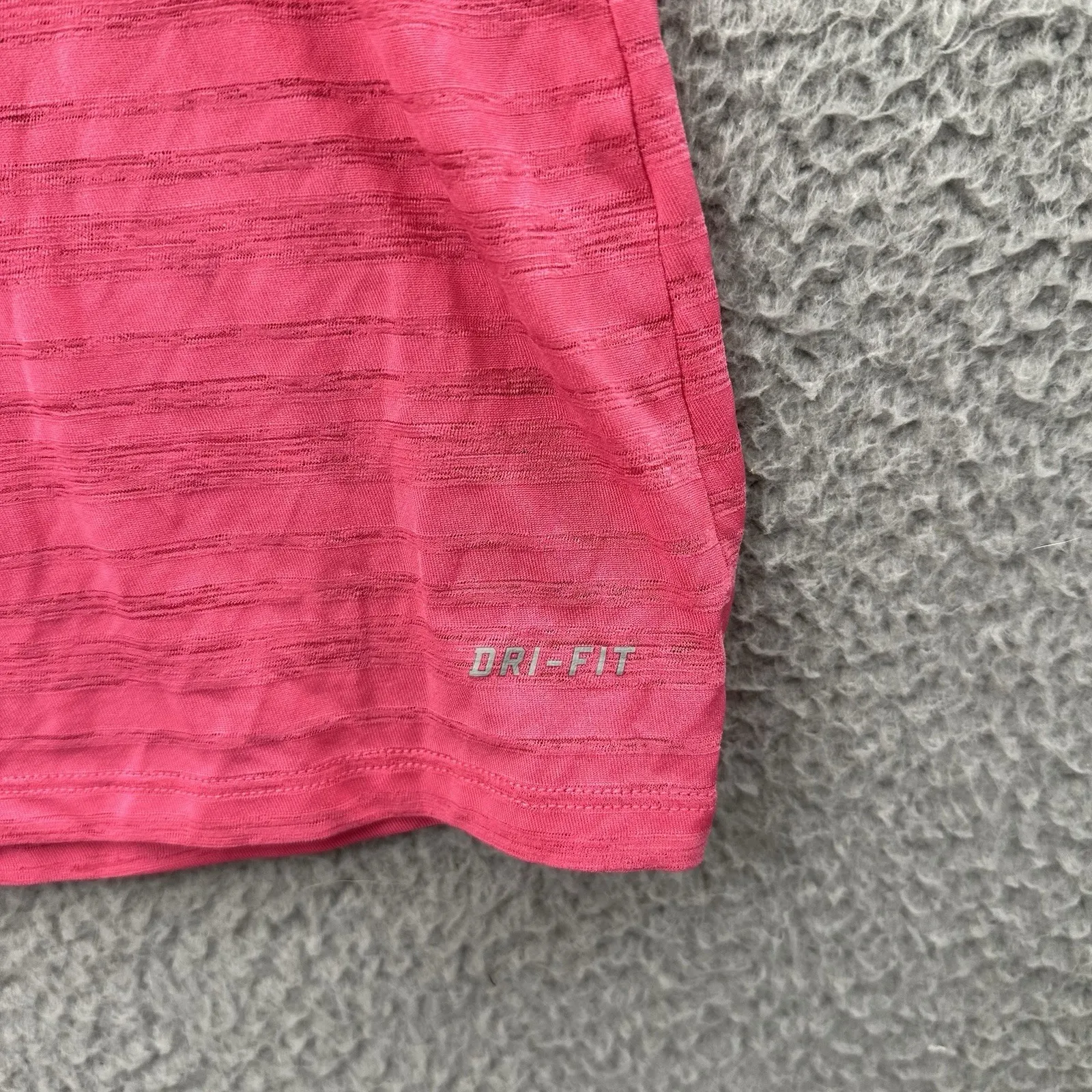 Nike Tank Dri Fit Tank‎ Top Pink Athletic Burnout Running Workout Women's XS - Image 4