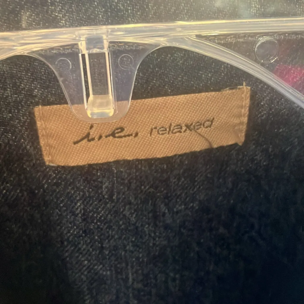 I.e relaxed Women's Blue Denim western look Jacket medium - Image 4