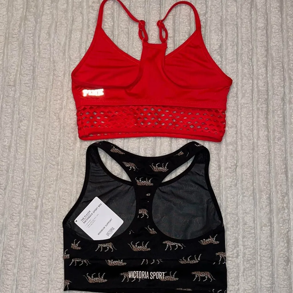 PINK and victoria’s secret sports bras bundle - size xsmall - Image 2