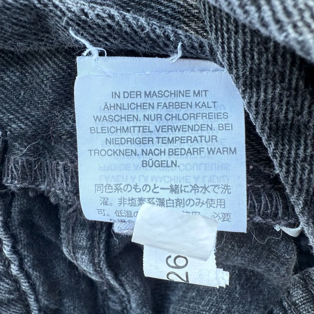 Madewell Charcoal Denim Overalls - Image 8