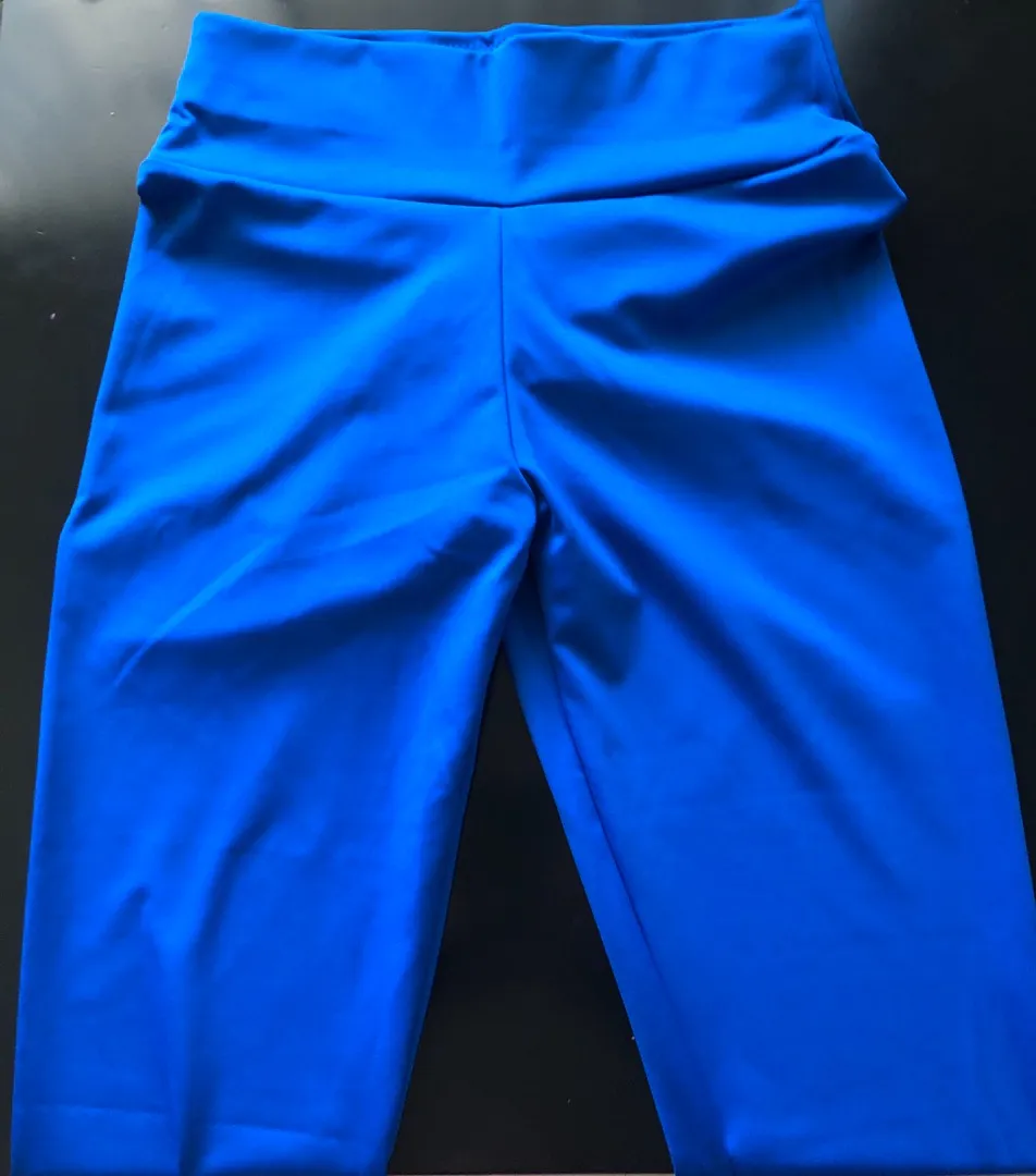 Scrunch Butt Leggings Blue Size L - Image 2