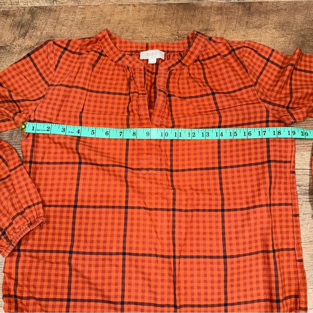 Loft Cute Flannel Top - Image 4